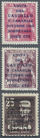 * Spanien: Mi.Nr. 985-87 Ungebraucht, Saub. Falzspuren, Prachtsatz, Mi. 900,- Euro Für Postfrisch. - Used Stamps