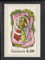 Denmark MNH Scott #1601 6k Rolled Sausage Sandwich - Unused Stamps