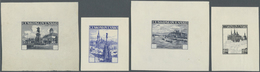 (*) Tschechoslowakei: 1936/1937. Lot Of 10 Epreuves D'artiste For The Complete Definitives Landscapes Set Inclusiv - Covers & Documents