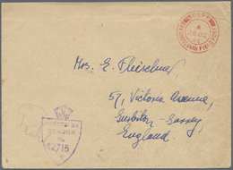 Br Tschechoslowakei - Besonderheiten: 1944. Creased Stampless Envelope Addressed To Surrey Cancelled By 'C.S.P.P. - Other & Unclassified