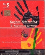 PERU. PE-TLF-CHP-0021A. Al Alcance De La Mano (Red Card). 1997-11. (NUEVA - MINT). (215) - Peru