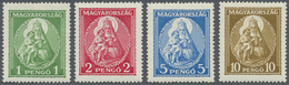 ** Ungarn: 1932, Patrona Hungariae (Hl. Jungfrau Mit Jesuskind) Kompletter Satz Postfrisch, Mi. € 420,-- - Storia Postale