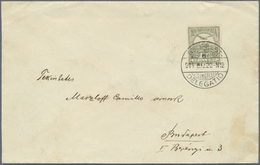 Br/GA Ungarn - Besonderheiten: 1873/1917, "BUDAPEST-DELEGATIO 20.MAJ.1914" On Local Cover With 6 H. Olive And Black - Other & Unclassified