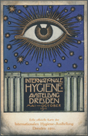 Ansichtskarten: Deutschland: 1900/1940, Partie Von über 200 Karten Von DRESDEN (119), DT. OSTGEBIETE - Autres & Non Classés
