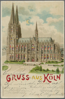 Ansichtskarten: Deutschland: DEUTSCHLAND, überwiegend Südwestdeutschland, 65 Historische Ansichtskar - Andere & Zonder Classificatie