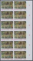 ** Vereinte Nationen - Genf: 1974. Ungezähnter SR-12er-Block Für Den 60c-Wert Der Ausgabe "Kunstwerke Für Die Ver - Unused Stamps