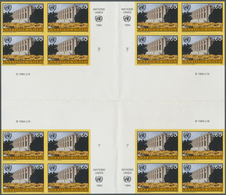** Vereinte Nationen - Genf: 1994. Imperforate Cross Gutter Block Of 4 Blocks Of 4 For The 60c Value Of The Defin - Unused Stamps