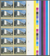 ** Vereinte Nationen - Genf: 1996. Ungezähnter 12er-Block Für Den 70c-Wert Der Freimarken-Ausgabe Mit Abbildung " - Unused Stamps