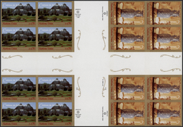 ** Vereinte Nationen - Genf: 1998. Imperforate Cross Gutter Se-tenant Block Of 2 Times 2 Blocks Of 4 For The Valu - Unused Stamps