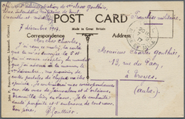 Br Zypern: 1917. Picture Post Card Of 'Troodos Fair Addressed To Troyes Endorsed 'Officer D 'Administation De 1st - Other & Unclassified