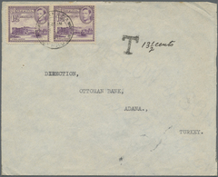 Br Zypern: 1957. Envelope Written From Cyprus Addressed To The 'Ottoman Bank, Adana, Turkey ' Bearing SG 153a, 1½ - Other & Unclassified