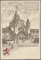 Ansichtskarten: Nordrhein-Westfalen: DÜSSELDORF (alte PLZ 4000), 22 Historischen Ansichtskarten Aus - Andere & Zonder Classificatie
