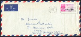 1972   Satellite Communications Earth Station 3/- SG 269 On Air Letter To USA - Nigeria (...-1960)
