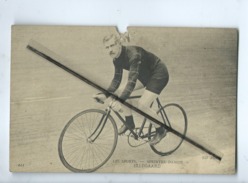 CPA Très Très Abîmée  - Les Sports - Sprinter Danois -  Ellegaard -    (vélo , Bicyclette , Cyclisme , Cycliste  ) - Ciclismo