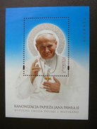 Canonization Of Pope John Paul II # Poland Pologne Polska  MNH 2014 # Mi. 4669 Block223 - Nuevos