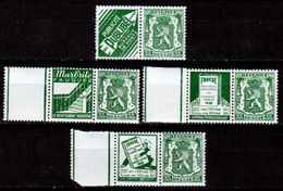 Belgio-244 - Pubblicitari Degli Anni '30 (++) MNH - Senza Difetti Occulti. - Tête-bêche [KP] & Zwischensteg [KT]