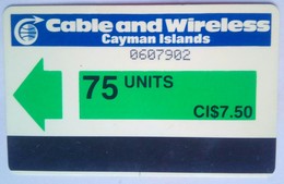 Cayman Islands CI$7.50 Autelca First Issue - Iles Cayman