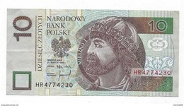 Monnaie - Billet - Pologne - Narodowy - Bank Polski - Polski - 10 - Dziesiec Zlotych - Sonstige & Ohne Zuordnung