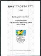 Bund 1983: Mi.-Nr. 1174: ETB Gartenbauausstellung  (C042) - 1981-1990