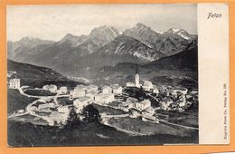 Fetan Ftan Switzerland 1905 Postcard - Ftan