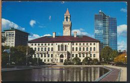 °°° 7975 - MA - WORCESTER - CENTER OF CITY - 1986 With Stamps °°° - Worcester