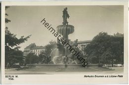 Berlin - Lützow-Platz - Herkules-Brunnen - Foto-Ansichtskarte 30er Jahre - Verlag Ludwig Walter Berlin - Tiergarten