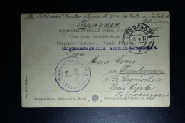 Russia POW Picture Postcard Tobolsk Siberien 1917 To Ostpreussen  Censor Cancel - Briefe U. Dokumente