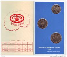 F.Y.R.O.Macedonia 1995 F.A.O. Mint Set - North Macedonia