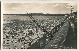 Berlin - Wannsee - Strandbad - Foto-Ansichtskarte 40er Jahre - Verlag Nettke Berlin - Wannsee