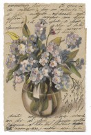 MYOSOTIS  "  NON TI SCORDAR DI ME "  VIAGGIATA 1932  FP - Bloemen