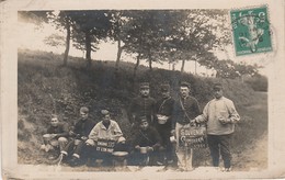 Isère -Souvenir Du Camp De CHAMBARAN En 1911 - Militaires  ( Carte-photo à Destination De La Capelette ,  Marseille  ) - Autres & Non Classés