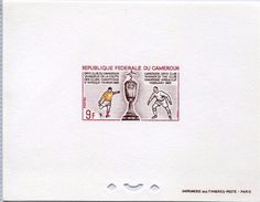 25854 Cameroon, Essai De Luxe, Printing Proof 1965 Cameroun Orxy Football Club - Afrika Cup