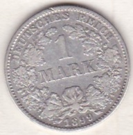 Empire. 1 Mark 1899 F (STUTGART)    , En Argent - 1 Mark