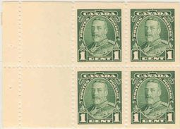 CANADA, 1935, All Bookletpanes Of  25a: 4x1c, 4x2c, 4x3c - Paginas De Cuadernillos