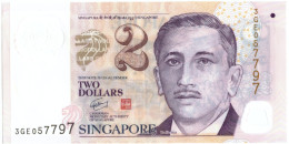 Billet, Singapour, 2 Dollars, Undated (2009), Undated, KM:46, TTB+ - Singapore