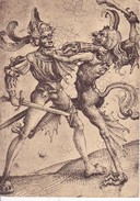 AK M. Schongauer - Ritter Und Teufel - Florenz Uffizien (30600) - Pittura & Quadri