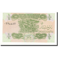 Billet, Iraq, 1/4 Dinar, 1993, KM:77, SPL - Iraq