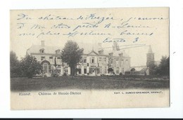 Hannut - Château De Herzée - Blehen - Circulé 1903 - Voir Verso Timbre ! - Hannut