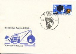 L4328 - DDR / FDC (1978) 1085 Berlin: Youth Construction "Druzba" (gas Pipeline) - Gas