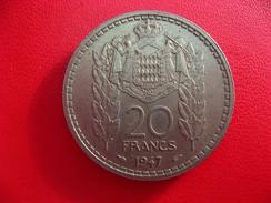 Monaco - 20 Francs 1947 5399 - 1922-1949 Luigi II
