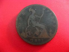 Royaume-Uni - UK - One Penny 1891 5410 - D. 1 Penny
