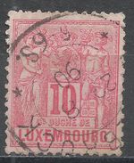 Luxembourg 1882. Scott #52 (U) Industry And Commerce - 1882 Allégorie