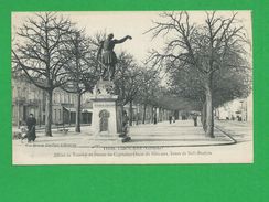 FRANCE LIBOURNE Allées De Tourny Statue Du Capitaine Oscar Heros De Sidi Brahim - Libourne