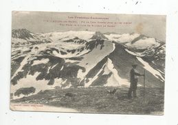 Cp, 09 , AULUS LES BAINS, Pic De Trés Comte Et D'Aubé , Vue Prise Du Plateau De Saleix , écrite 1919 - Other & Unclassified