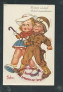 NN614 - Entente Cordiale - Enfants - Police Militaire MP WW1... Enfant  Illustrateur - Leclerc