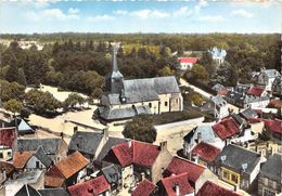 18-BRINON-SUR-SAULDRE-VUE DU CIEL, L'EGLISE , LE JARDIN PUBLIC - Brinon-sur-Sauldre