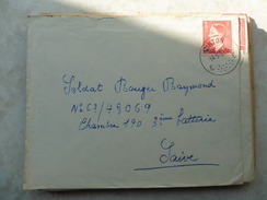 Lettre Belgique Service Militaire 1953 Virton E - Autres & Non Classés