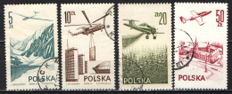 POLONIA - 1976-1978 - AEREONAUTICA - USATI - Used Stamps