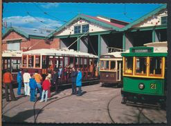 °°° 8105 - AUSTRALIA - BENDIGO VINTAGE TRAMWAY MUSEUM AND DEPOT - 1987 With Stanps °°° - Bendigo