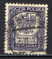 POLONIA - 1935 - STEMMA DELLA POLONIA - USATO - Officials